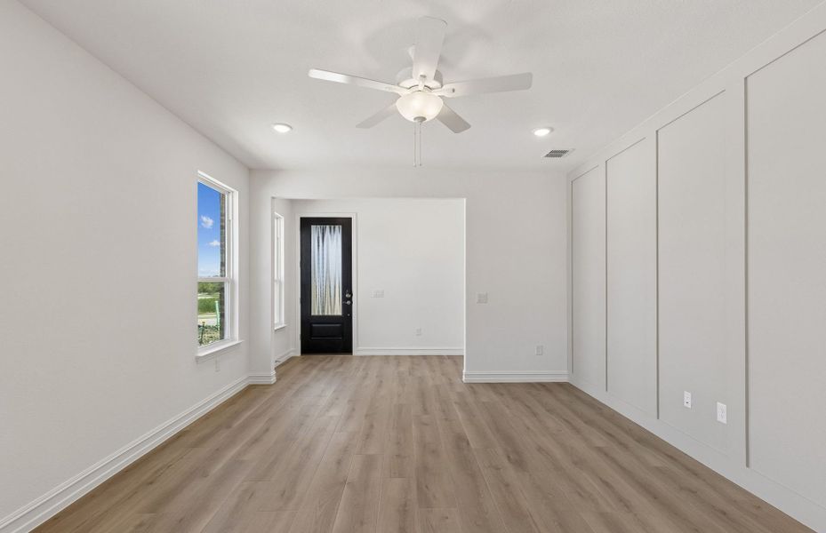 Spacious, unfurnished interior of a new home in Pinnacle at Legacy Hills, Celina (Image 17). Spacious, unfurnished interior of a new home in Pinnacle at Legacy Hills, Celina (Image 17).