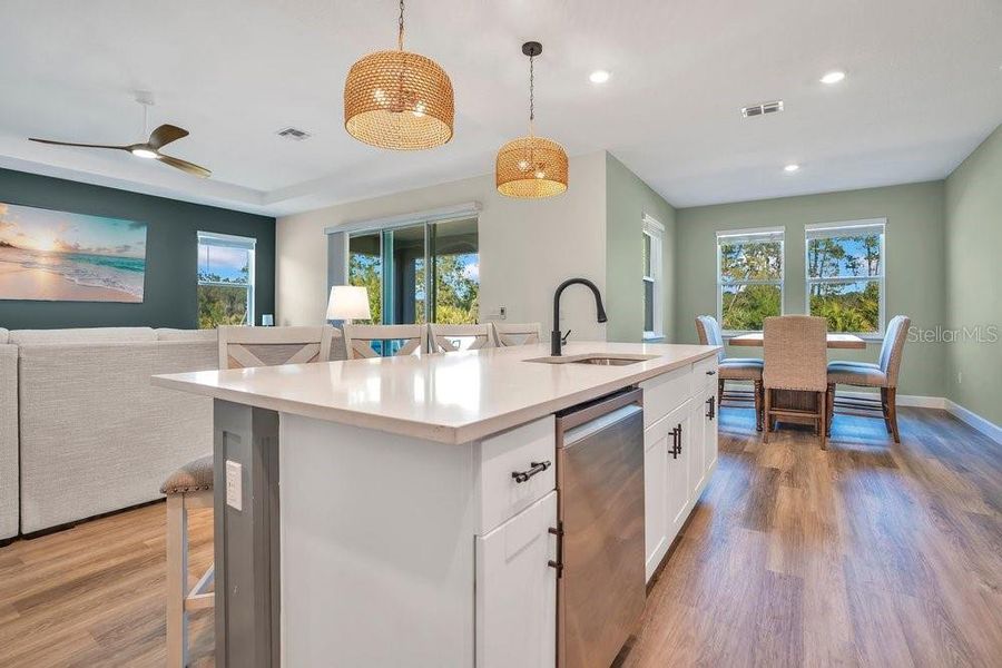 Furnished interior view inside a new home in Archers Mill, Ormond Beach (Image 48). Furnished interior view inside a new home in Archers Mill, Ormond Beach (Image 48).