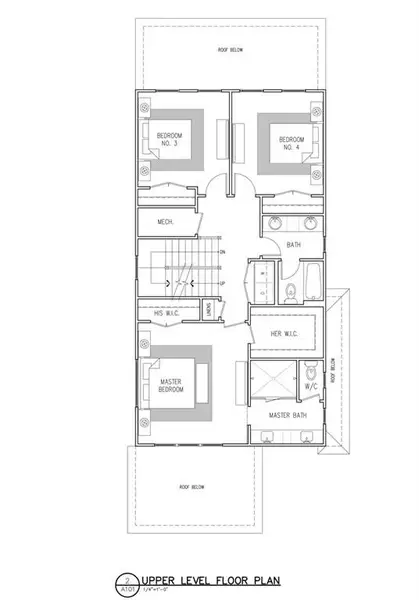 2D floor plan layout of this home in , Atlanta, GA (Image 3).