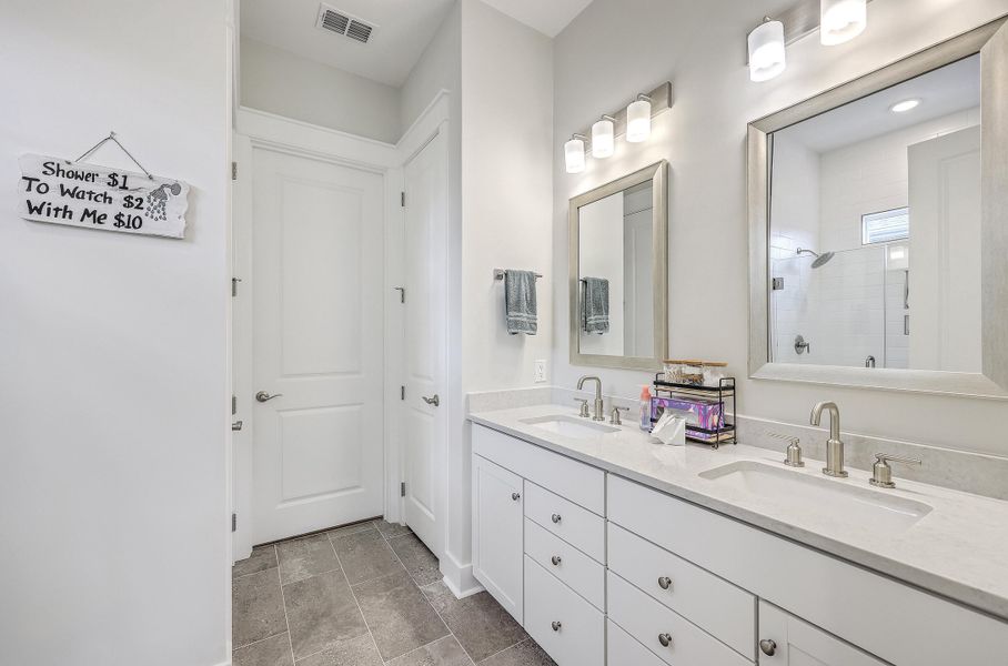 Furnished interior view inside a new home in , Summerville (Image 30).