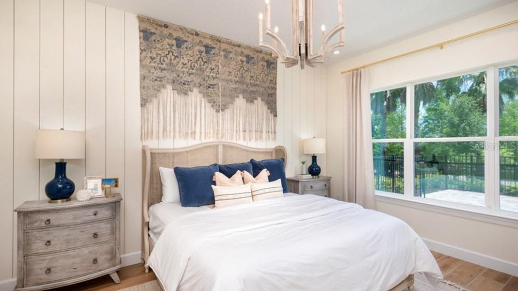 Furnished interior view inside a new home in Westview Community Group Page, Kissimmee (Image 11).