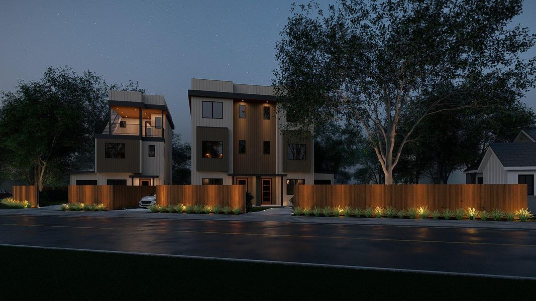 View of front facade featuring a balcony