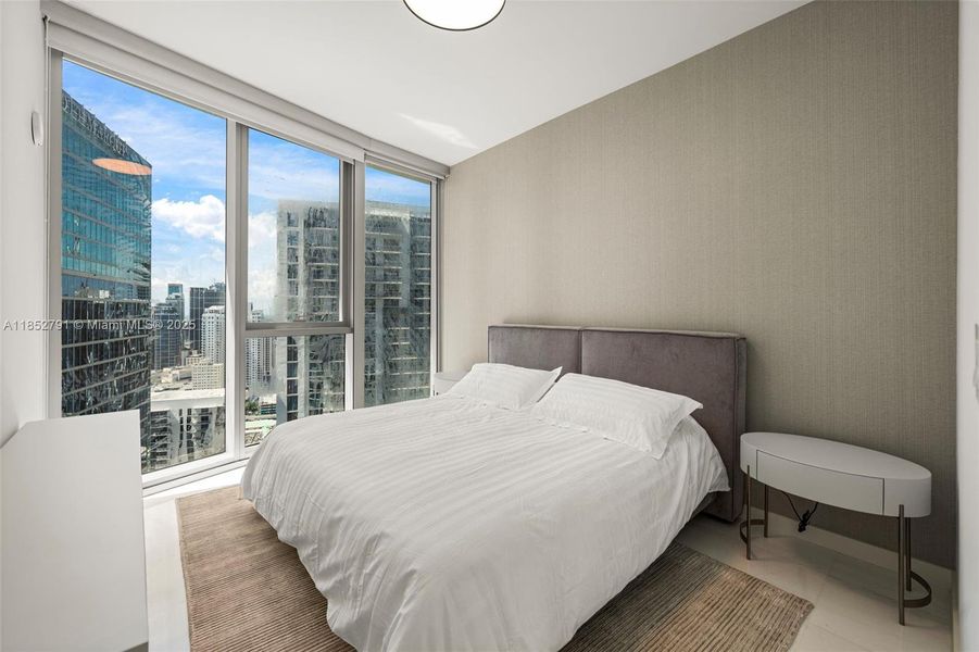 Furnished interior view inside a new home in , Miami (Image 10).