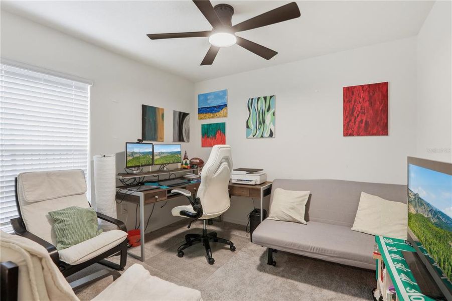 Furnished interior view inside a new home in Bellaviva I at Westside, Davenport (Image 10).