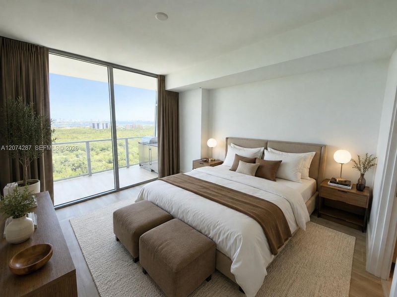 Furnished interior view inside a new home in , North Miami (Image 14).