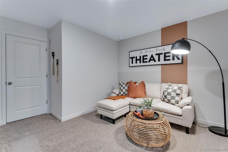 Furnished interior view inside a new home in Vista Meadows, Fort Lupton (Image 31).