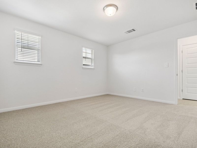 Spacious, unfurnished interior of a new home in Prairie Winds - Executive Collection, Hutto (Image 19). Spacious, unfurnished interior of a new home in Prairie Winds - Executive Collection, Hutto (Image 19).