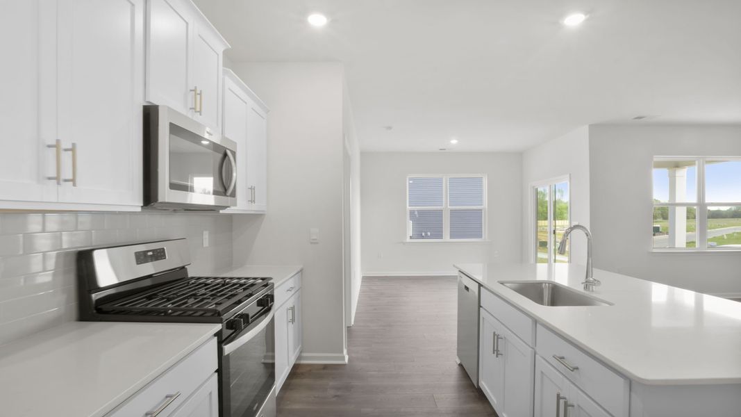 Furnished interior view inside a new home in Pine Lake Estates, Anderson (Image 11).