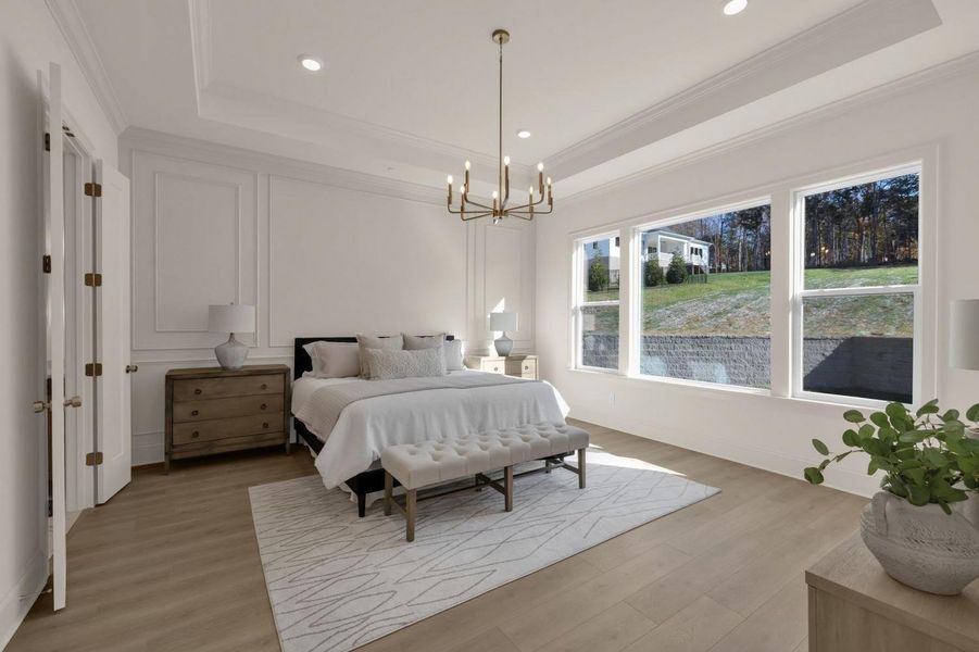 Furnished interior view inside a new home in Annecy, Nolensville (Image 31).