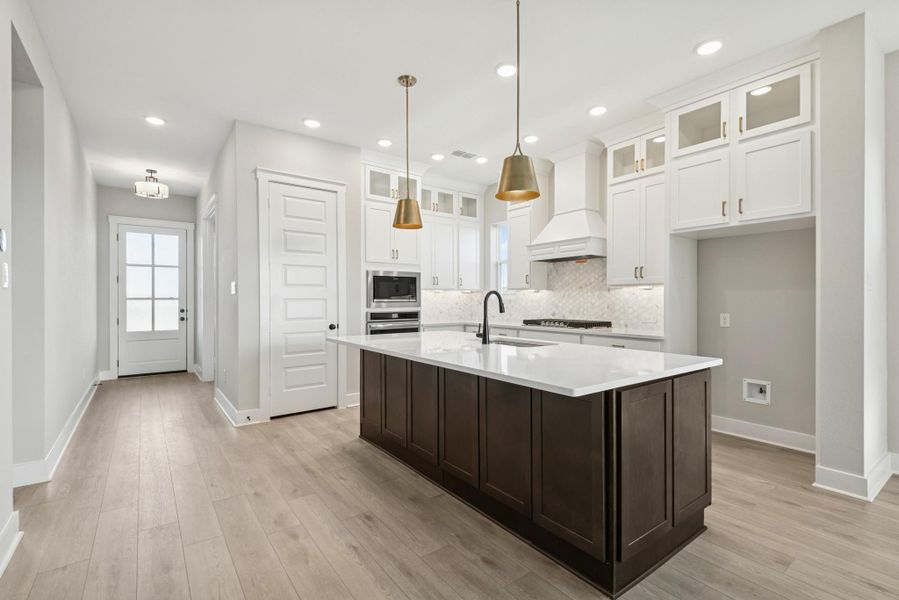 Furnished interior view inside a new home in , Katy (Image 9).