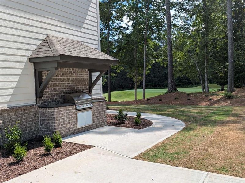 Front exterior of a new home in , Covington, GA, highlighting curb appeal (Image 28).