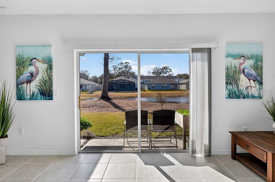 Exterior details and patio area of a home in , Edgewater (Image 3). Exterior details and patio area of a home in , Edgewater (Image 3).