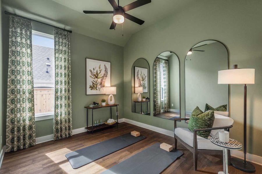 Representative Secondary Bedroom - some options shown