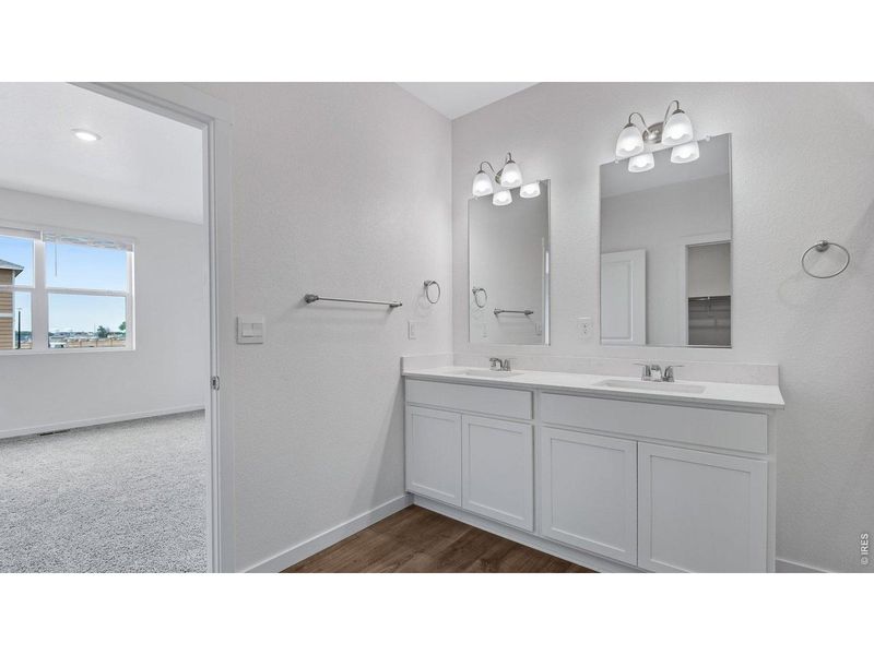 Furnished interior view inside a new home in Vista Meadows, Fort Lupton (Image 8).