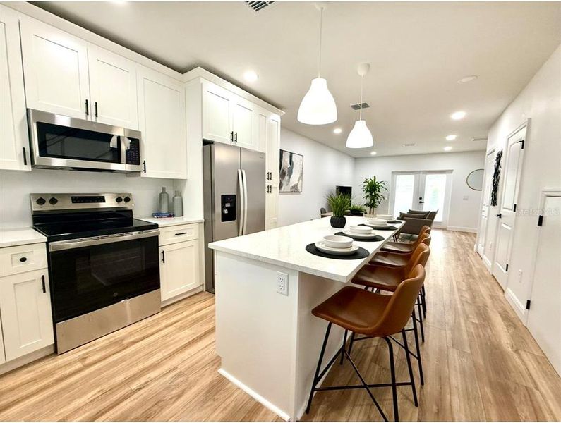 Furnished interior view inside a new home in , Tampa (Image 4).