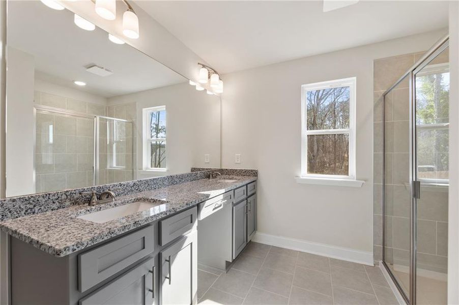 Furnished interior view inside a new home in Mulberry Summit, Flowery Branch (Image 4).