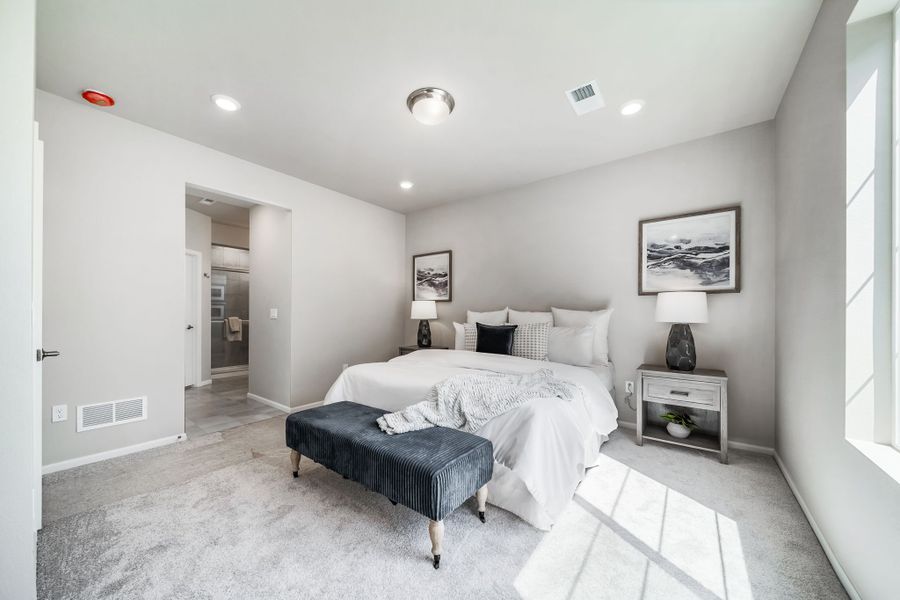 Furnished interior view inside a new home in The Reserve at Green Valley Ranch, Aurora (Image 17).
