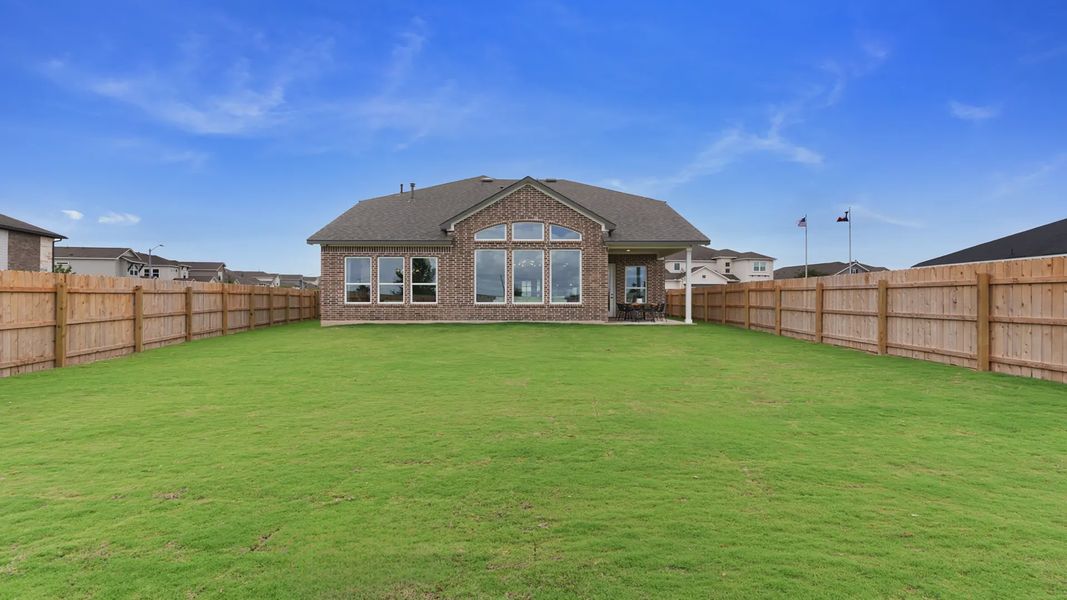 Representative exterior details of a home built from the Madison by Chesmar Homes in Nolina, Georgetown (Image 20).
