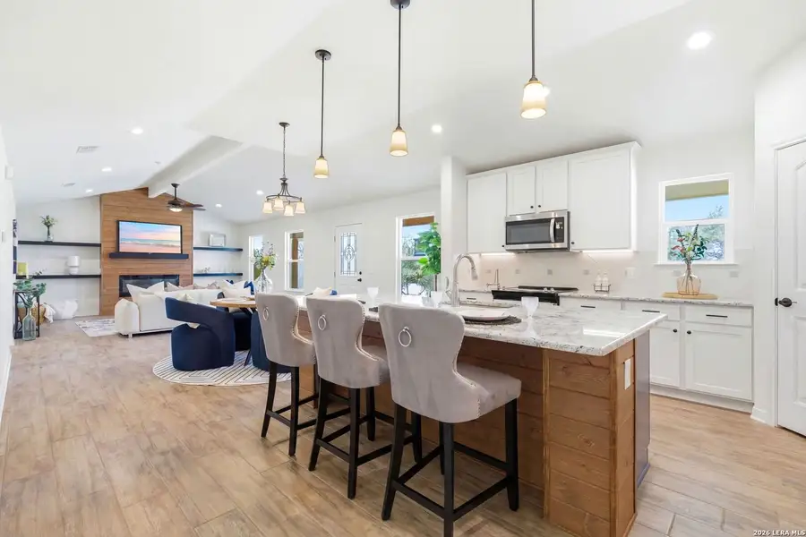 Furnished interior view inside a new home in , Fischer (Image 13).
