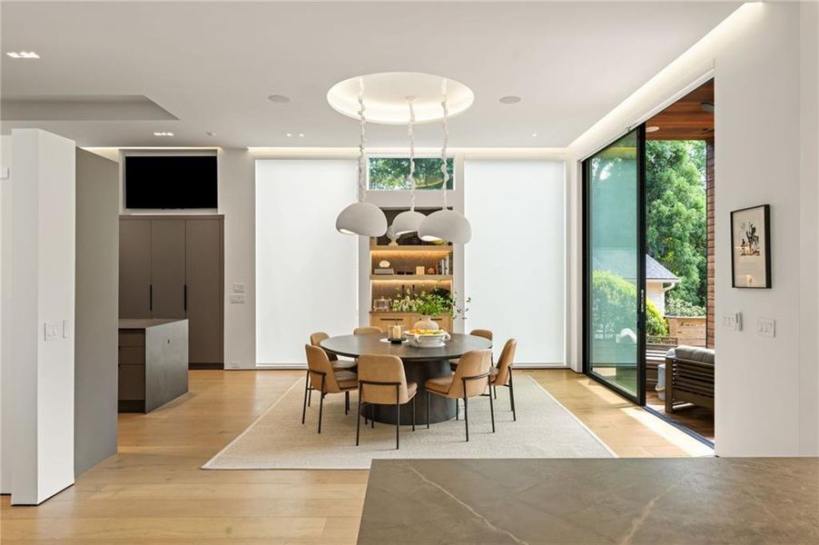 Furnished interior view inside a new home in , Brookhaven (Image 35).