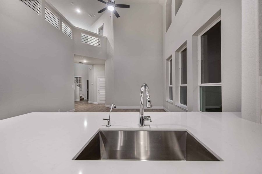 Close-up of interior finishes inside a home in Legacy at Lake Dunlap, New Braunfels (Image 7).