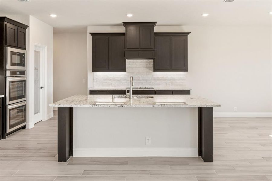 Furnished interior view inside a new home in Villages of Walnut Grove, Midlothian (Image 4).