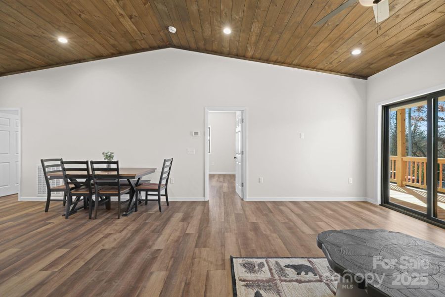 Furnished interior view inside a new home in , Bryson City (Image 11).