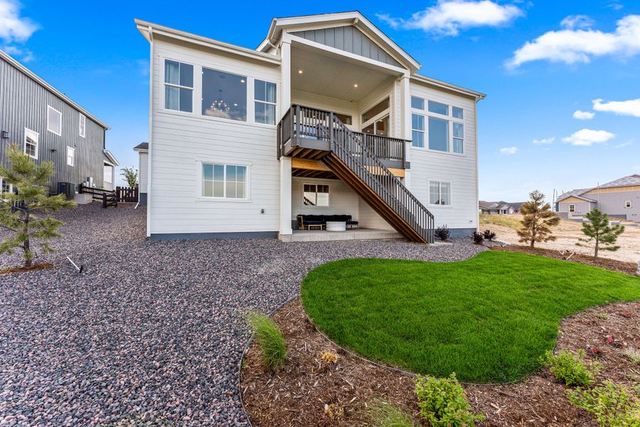 Representative exterior details of a home built from the Ridge by Taylor Morrison in Macanta, Castle Rock (Image 26). Representative exterior details of a home built from the Ridge by Taylor Morrison in Macanta, Castle Rock (Image 26).