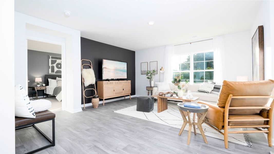 Furnished interior view inside a new home in Baymeade, Lexington (Image 12). Furnished interior view inside a new home in Baymeade, Lexington (Image 12).