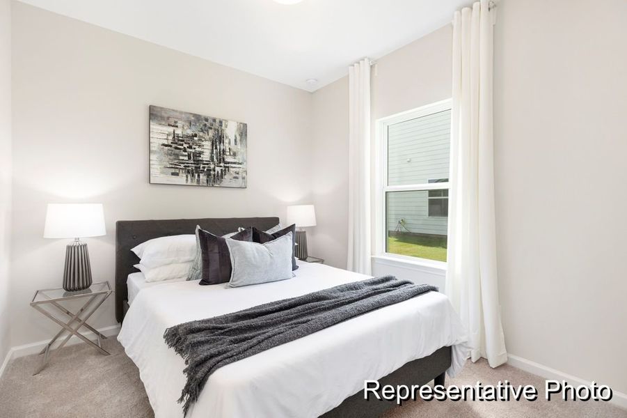 Furnished interior view inside a new home in Homecoming, Ravenel (Image 7).