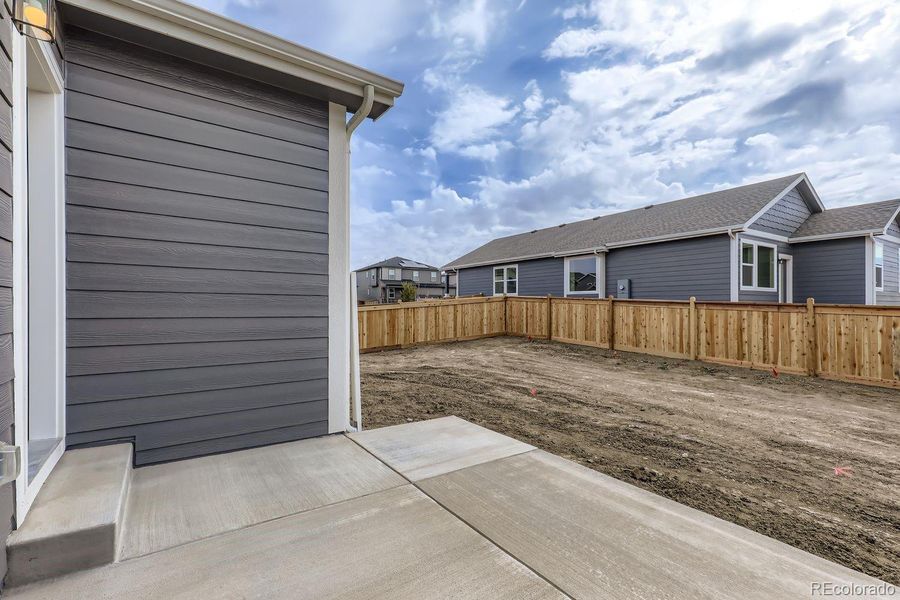 Exterior details and patio area of a home in , Commerce City (Image 2).