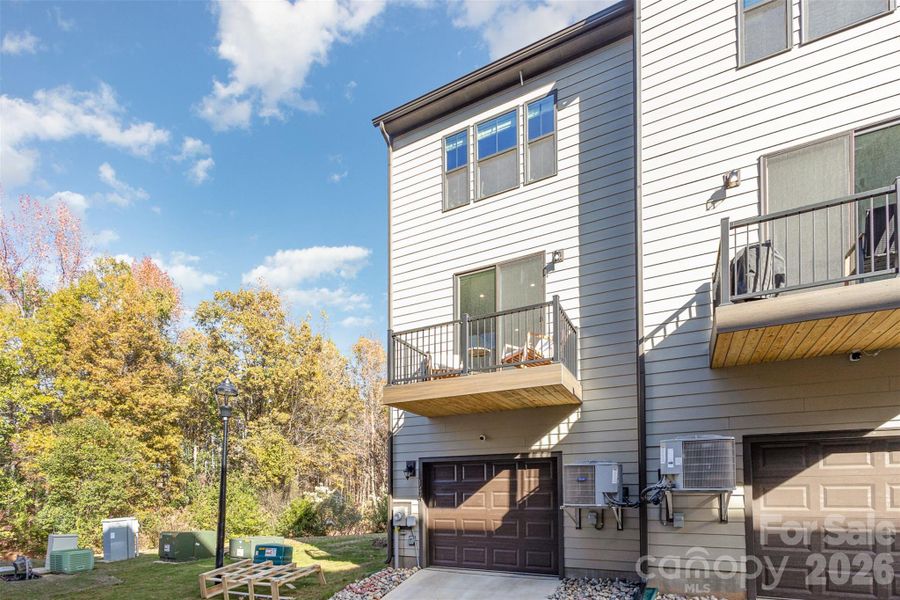 Exterior details and patio area of a home in , Charlotte (Image 27).