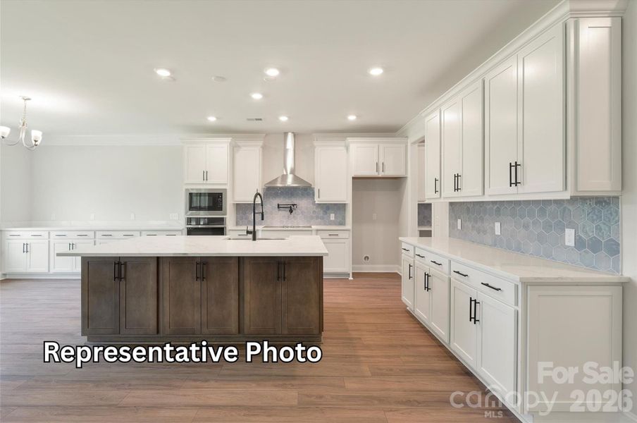 Furnished interior view inside a new home in Robinson Oaks, Gastonia (Image 5). Furnished interior view inside a new home in Robinson Oaks, Gastonia (Image 5).
