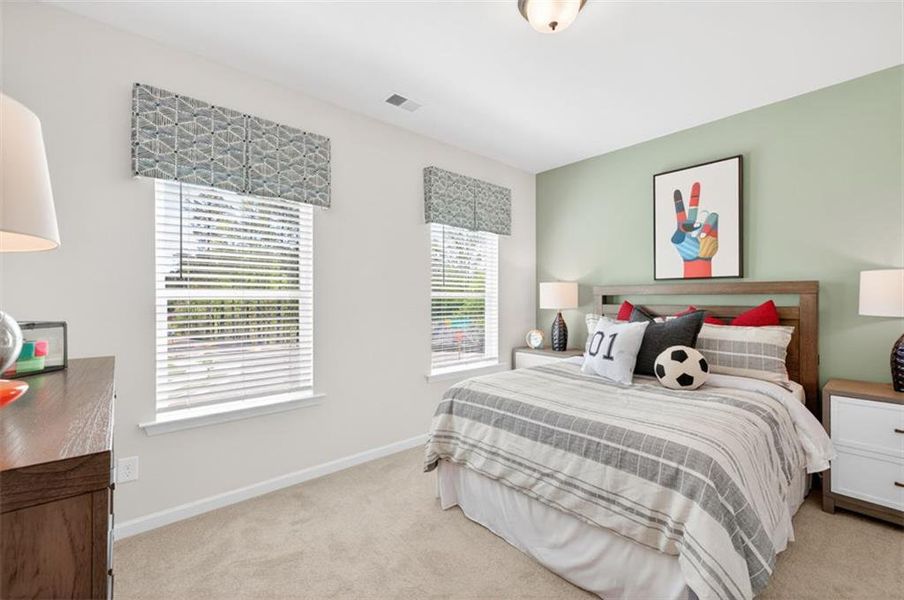 Furnished interior view inside a new home in The Stiles, Cartersville (Image 39).