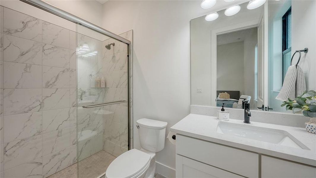 Furnished interior view inside a new home in , Sarasota (Image 17).