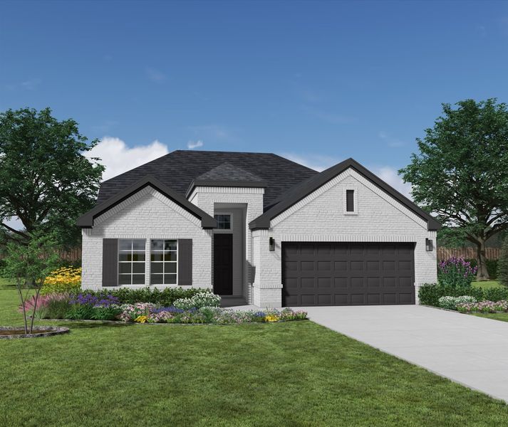 Representative exterior photo of a completed home built from the Sophia by Megatel Homes in Sicily, Princeton, TX (Image 1). Representative exterior photo of a completed home built from the Sophia by Megatel Homes in Sicily, Princeton, TX (Image 1).