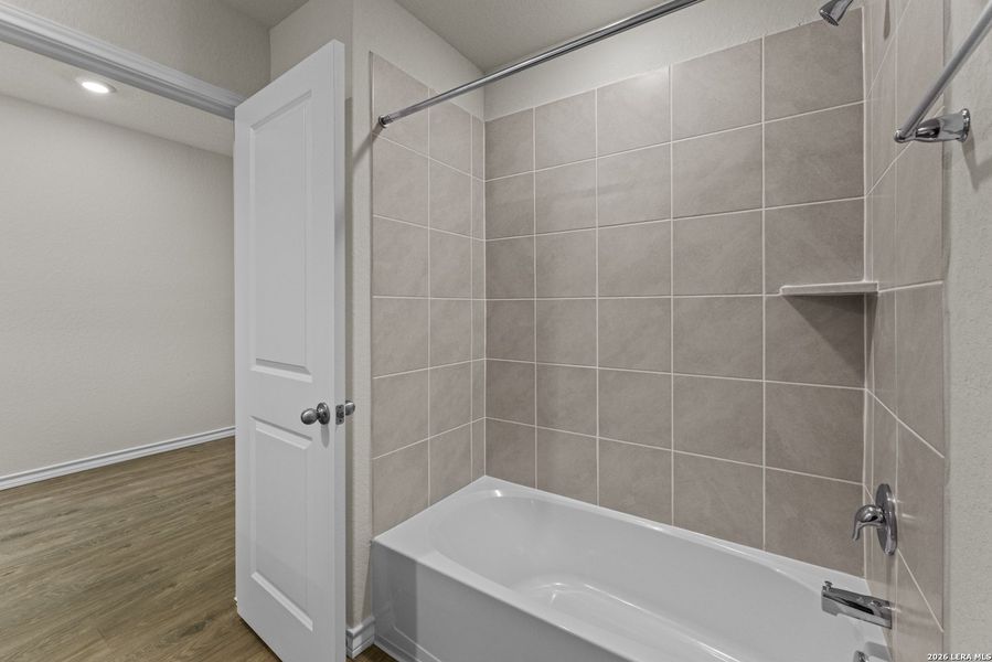 Furnished interior view inside a new home in Brookstone Creek, San Antonio (Image 5).