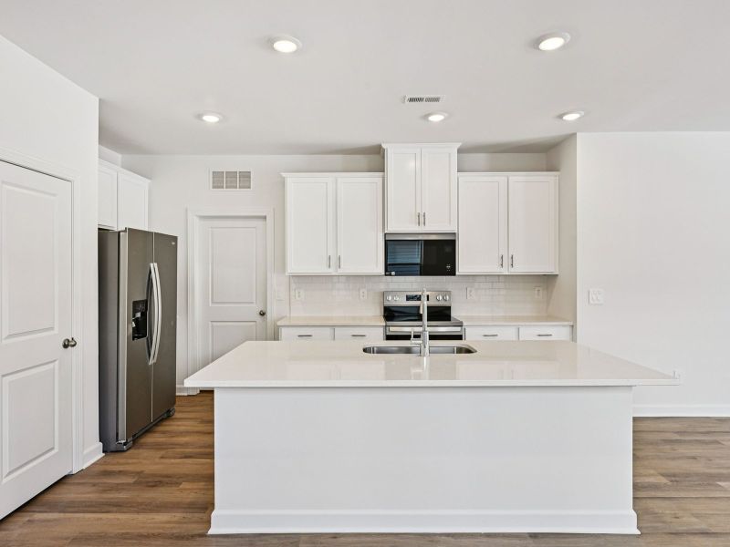 Furnished interior view inside a new home in Trivium Meadows, Newton (Image 3).