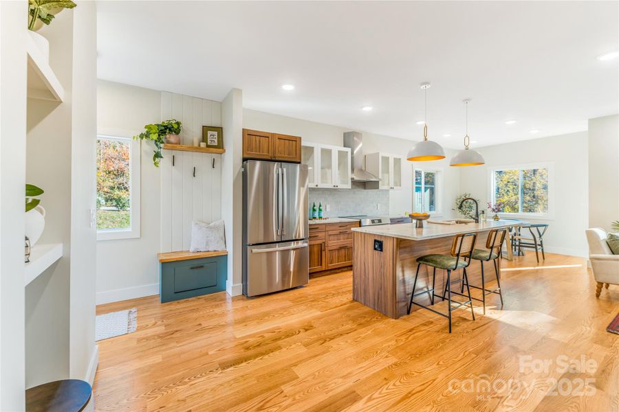 Furnished interior view inside a new home in , Asheville (Image 5).