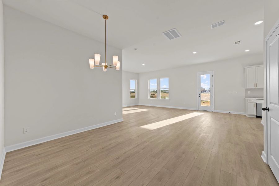 Spacious, unfurnished interior of a new home in Blue Heron Retreat: Oasis Series, Little River (Image 16). Spacious, unfurnished interior of a new home in Blue Heron Retreat: Oasis Series, Little River (Image 16).