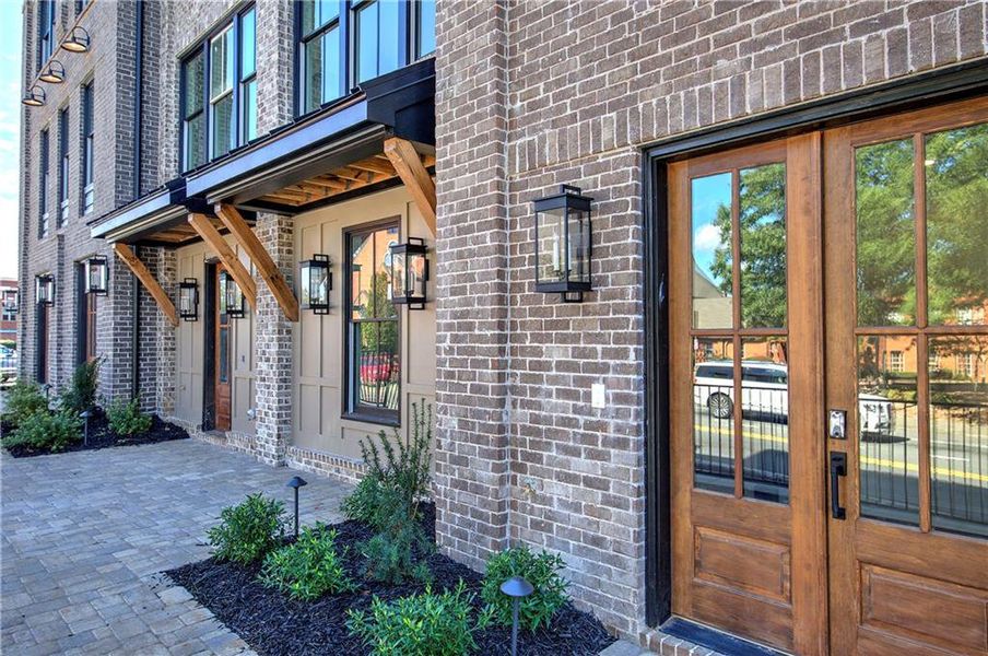 Exterior details and patio area of a home in , Cartersville (Image 13).