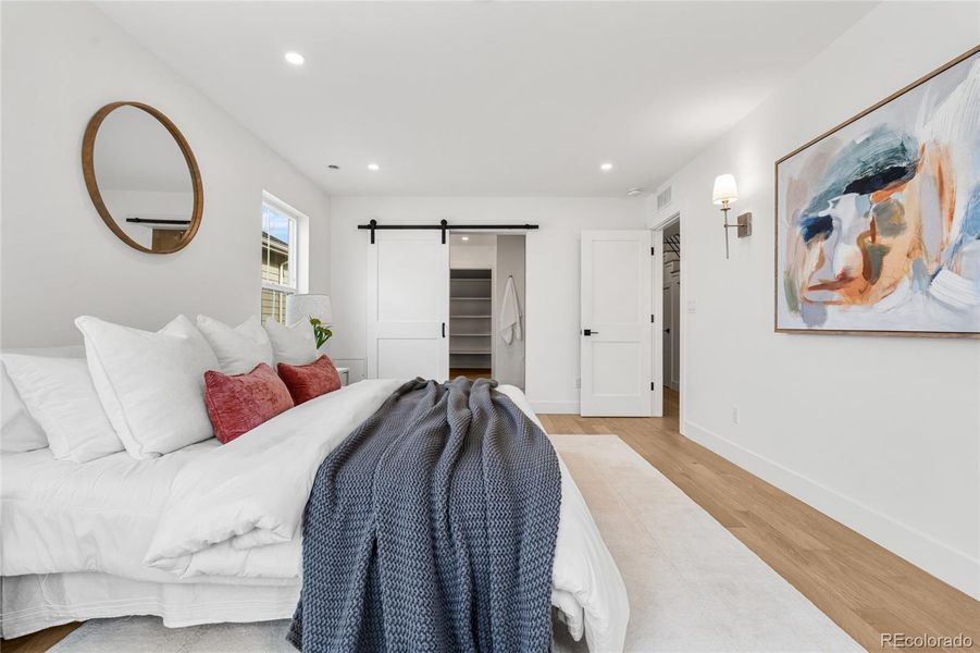 Furnished interior view inside a new home in , Denver (Image 34).