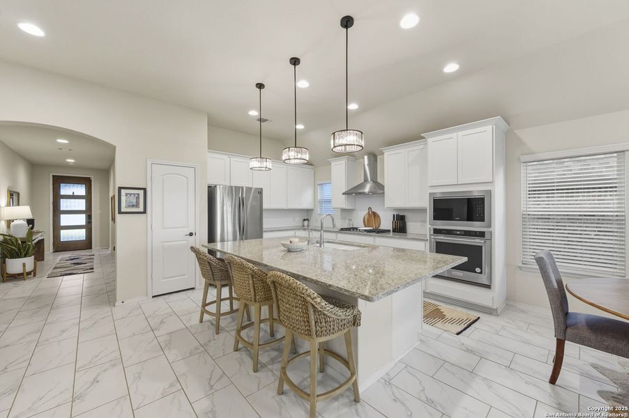 Furnished interior view inside a new home in , New Braunfels (Image 4). Furnished interior view inside a new home in , New Braunfels (Image 4).