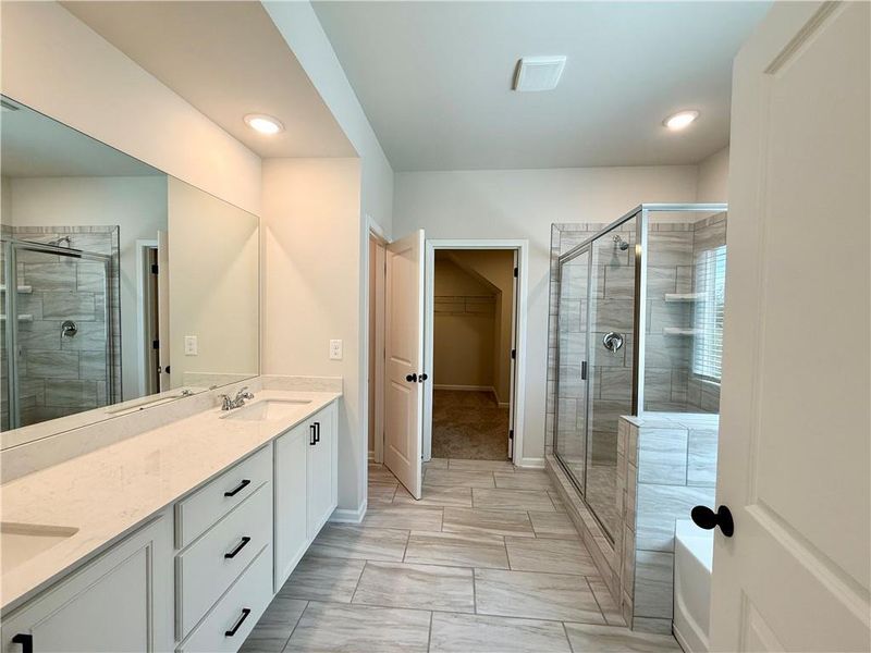 Furnished interior view inside a new home in , Buford (Image 3).