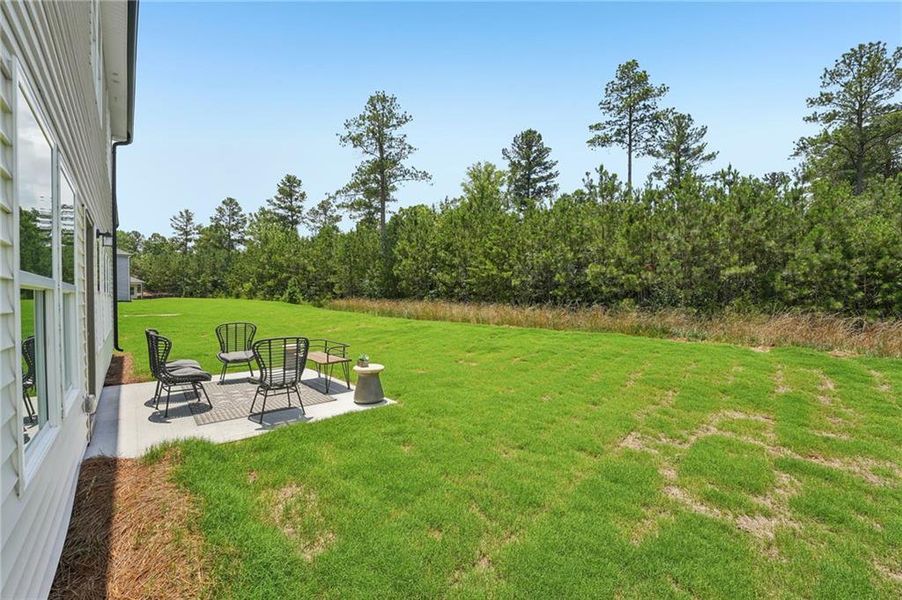Exterior details and patio area of a home in Manning Mill, Adairsville (Image 31).