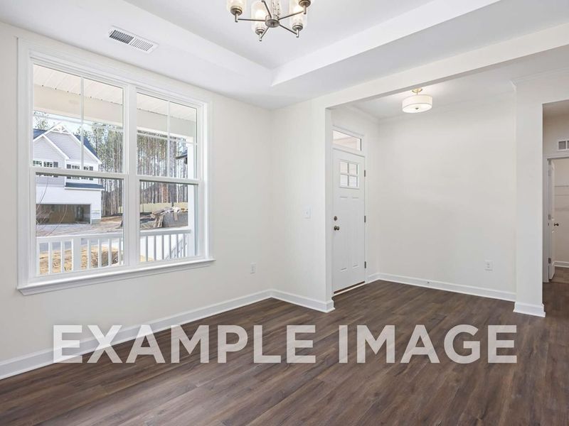 Spacious, unfurnished interior of a new home in Woodland Crossing, Zebulon (Image 10).