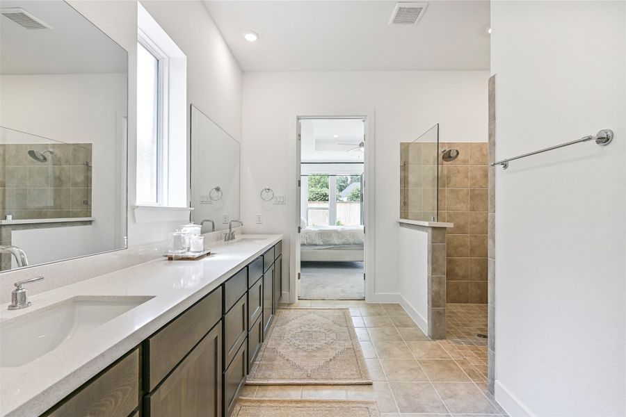 Furnished interior view inside a new home in Avalon at Friendswood, Friendswood (Image 18).