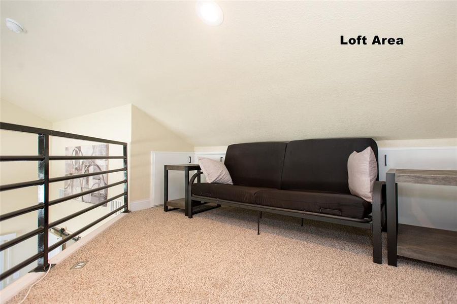 Furnished interior view inside a new home in , Log Cabin (Image 15).