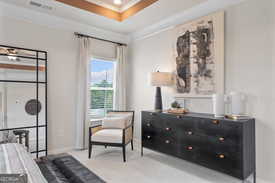 Furnished interior view inside a new home in Glendale Towns, Conyers (Image 26).