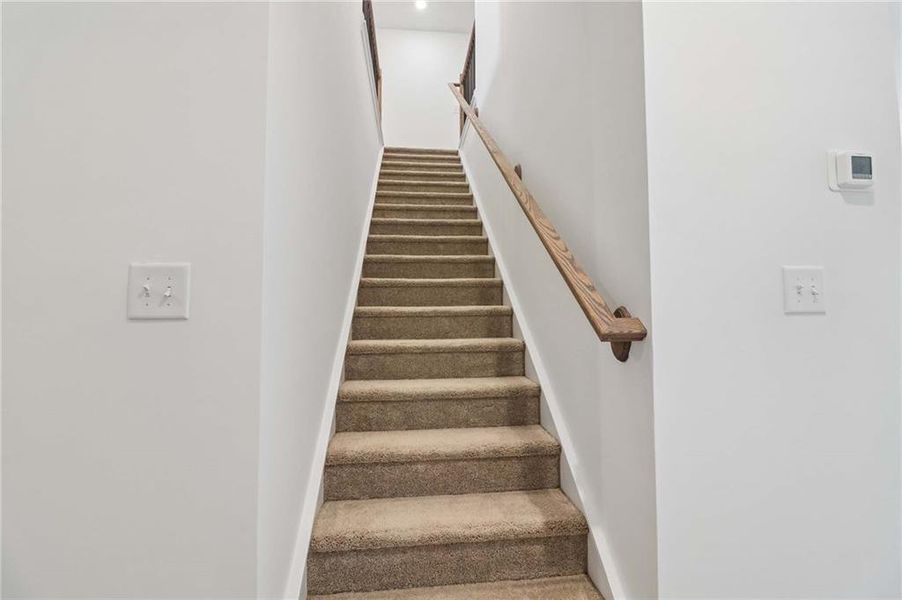 Spacious, unfurnished interior of a new home in Langston Reserve, Cartersville (Image 21).